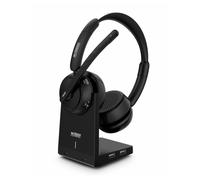 Urban Factory MOVEE MAX Headset Wireless Head-band Gaming USB Type-A Bluetooth Charging stand Black