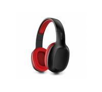 Urban Factory MOVEE: OVER-THE-EAR BLUETOOTH 5.1 RECHARGEABLE HEADSET - BLACK/RED