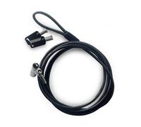 Urban Factory Security Cable Lock NANO SAVER Securitee Push-to-Lock Black 2 m