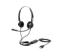 Urban Factory USB HEADSET WITH REMOTE CONTROL Head-band USB Type-A Black