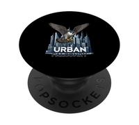 Urban Falconry Falconer Falcon Lover And City Raptor PopSockets Adhesive PopGrip
