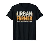 Urban Farmer Backyard Chicken Rooster Keeper Homesteader T-Shirt