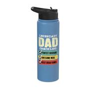 Urban Farmer Dad Stainless Steel Insulated Water Bottle
