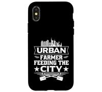 Urban Farmer Feeding The City Microgreens Case for iPhone X/XS