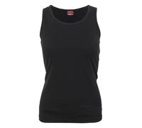 URBAN FASHION - Razor Back Top Black Spiral Black L