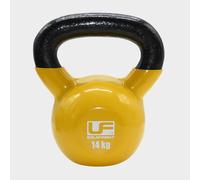 Urban Fitness Cast Iron Kettlebell 14kg, Yellow One Size