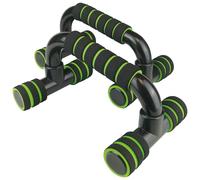 Urban Fitness Equipment Push Up Bars (Pack of 2)One Size Black/Green RD597