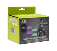 Urban Fitness Fabric Resistance Band Loop (Set of 3) 15 Inch