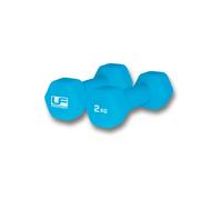 Urban Fitness Hex Dumbbells Neoprene Covered (2 x 2KG) 2X2Kg
