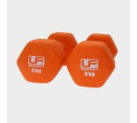 Urban Fitness Neoprene Covered Hex Dumbbells Fitness (Pair) Orange 2 X 3kg, blue, one size, K-REY-UFW034
