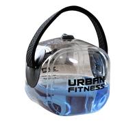 Urban Fitness Hydro Inertia Kettlebell, Inflatable Water Filled Training Weight with Foot Pump, Portable Functional Strength and Core Workout, 5kg