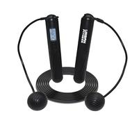 Urban Fitness Smart Skipping Rope with Digital LCD Screen Dual Hall Sensors Weighted Cordless Mode, Crossfit Jumping, Silicone Grip Adjustable 3m Cable