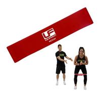 Urban Fitness Uf Equipment Unisex' s Resistance Band Loop 12 Inch, Red-medium, 12"