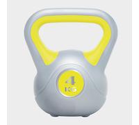 Urban Fitness Vinyl Kettlebell 4kg, Grey One Size
