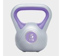 Urban Fitness Vinyl Kettlebell 6kg, Grey One Size