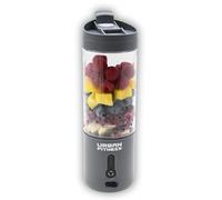 Urban Fitness VitalFuse Portable Blender, 530ml, Rechargeable USB Cordless 20000 Rpm Motor, Protein, Shakes and Smoothie Maker, Auto-Stop Feature, Grey
