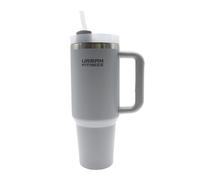 Urban Fitness VitalSip Bottle, Cold Hot Drink Travel Mug,1.2L Water Bottle with Handle, Tumbler Cup BPA-Free, Stylish Modern Design, Taupe Grey
