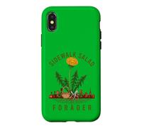 Urban Foraging Sidewalk Salad Dandelion Gatherer Case for iPhone X/XS