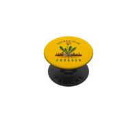 Urban Foraging Sidewalk Salad Dandelion Gatherer PopSockets Adhesive PopGrip