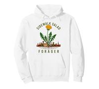 Urban Foraging Sidewalk Salad Dandelion Gatherer Pullover Hoodie