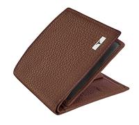 Urban Forest Cooper RFID Blocking Leather Wallet for Men, Redwood, Classic, Redwood, Classic