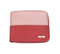 URBAN FOREST Ella Red/Pink Leather Wallet for Women, Red/Pink, Contemporary, Red/Pink, Contemporary