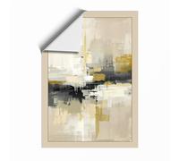 Urban Forms in Grey Minimalist Unframed Wall Art Print A1 (84.1×59.4cm), Wall Decor for Living Room, Bedroom, Office & Home, Art Gift