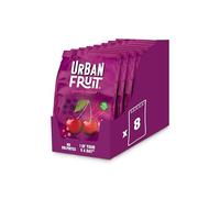 URBAN FRUIT Cherry - Sharing Pack - Gently Baked Fruit - Healthy - 8 x 75g