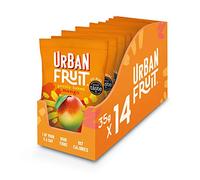 Urban Fruit Dried Mango Packs - Gently Baked Fruit - Healthy - Vegan - 14 x 35 g