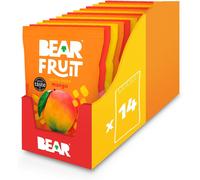 URBAN FRUIT Mango Pineapple & Strawberry Variety Pack Tropical Mixed Case Gently Baked Fruit Healthy Vegan 14 x 35g
