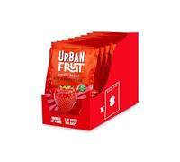 URBAN FRUIT Strawberry - Gently Baked Fruit - No Added Sugar - Healthy - Vegan - 8 x 90 g