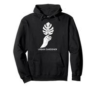 Urban Gardener Monstera Leaf for Plant Lovers Pullover Hoodie