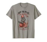 Urban Gardening Off to Play in The Dirt Organic Gardening T-Shirt
