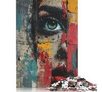 Urban Gaze Mural Puzzles 500 Pieces Wooden Puzzles Puzzles for Adults for Adults& Teenagers Age 12 Years Up 500pcs (52x38cm)