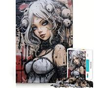 Urban Girl V 1000-piece Puzzle for Teenagers Mind Skill Fun Uniform Size Precise Pieces Relaxing Indoor Group Activity (50x75cm)