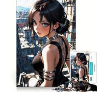 Urban Grace︰ Shadowed Elegance Jigsaw Puzzles for Adults 1000 Think Boost Game Precise Interlock Structure Easy to Learn Family Enjoyment (38x52cm)