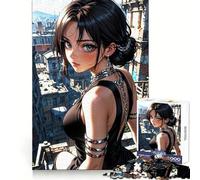 Urban Grace︰ Shadowed Elegance Jigsaw Puzzles for Teenagers 1000 Piece Logic Ability Slow Leisure Crisp Edges Festive Present (38x26cm)