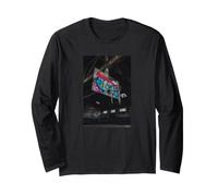 Urban Graffiti Basketball Hoop in Old Factory Hall Long Sleeve T-Shirt