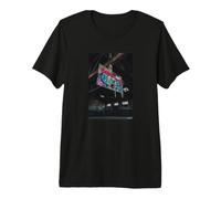 Urban Graffiti Basketball Hoop in Old Factory Hall Premium T-Shirt