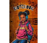 Urban Graffiti Notebook: Notebook With 120 Lined Pages | 6 x 9 inch | Stationery Gifts For Girls