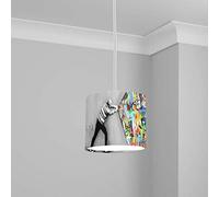 Urban Graffiti Street Art Ceiling Lampshade Lightshade for Room - 20cm x 18.5cm
