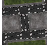 Urban "H" 3x3ft Gaming mat for miniature games PlayMat