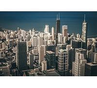 Urban High Rise Buildings Model Puzzle,Adult Puzzle,Paper Puzzle,1000 Piece Puzzle for Adults50x70cm