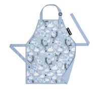 Urban Infant Little Helper Kids Apron - Pocket and Adjustable Strap - Cooking Baking Crafts Art Gardening - Toddler Children Boys and Girls - Machine Washable - Bunnies