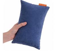 Urban Infant Pipsqueak Tiny | Small Pillow with Name Tag - Mini Size 11" x 7" x 2.5" - Machine Washable - Great for Little Kids, Travel, Neck, Lumbar, Dogs, Preschool and Daycare - Blue