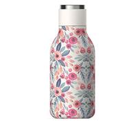 Urban Insulated and Double Walled Stainless Steel Bottle 16 Ounce by Asobu (Floral)