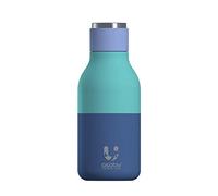 Urban Insulated and Double Walled Stainless Steel Bottle 16 Ounce by Asobu (Pastel Blue)