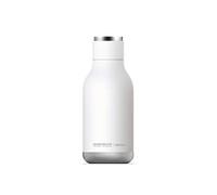 Urban Insulated and Double Walled Stainless Steel Bottle 16 Ounce by Asobu White