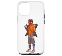 Urban Japanese Anime Devil Masked Read The Bat Warrior Case for iPhone 12/12 Pro