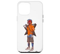 Urban Japanese Anime Devil Masked Read The Bat Warrior Case for iPhone 12 Pro Max